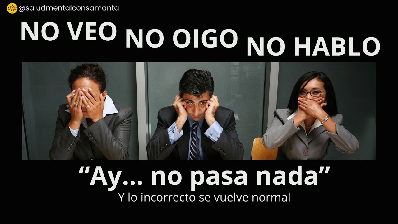 Cuando lo incorrecto deja de incomodar | Normalizamos lo que nos daña