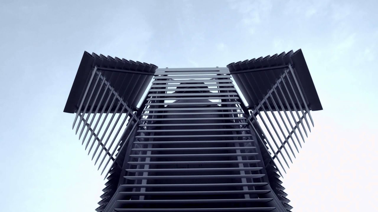 Daan Roosegaarde's Smog Free Tower opens in Rotterdam