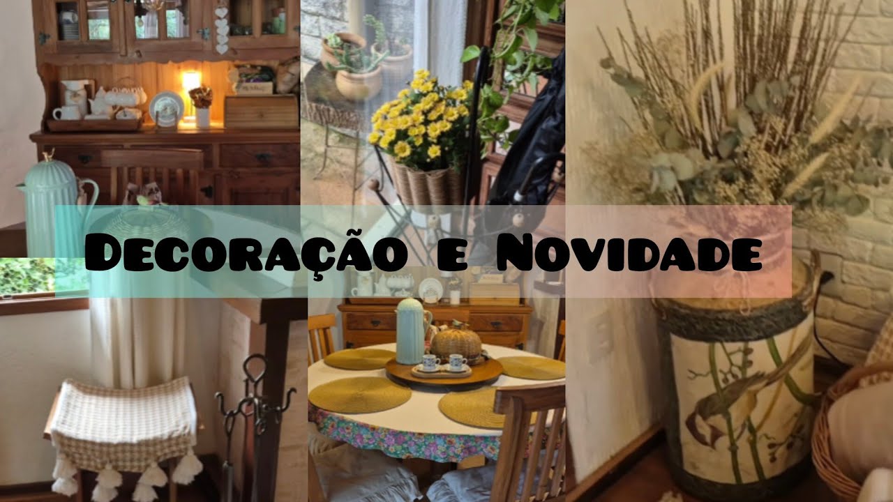 Tempo de realizar sonhos/bate papo/lágrimas e Decoração 