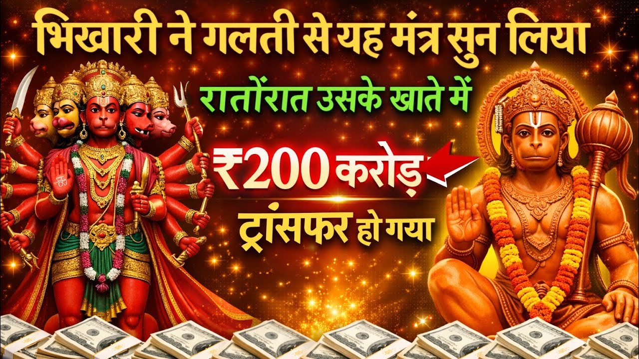 भिखारी जब यह मंत्र सुन कर रातोंरात अमीर हो सकता है तो तुम क्यों नहीं तुम भी 1 बार यह मंत्र जरूर सुनो