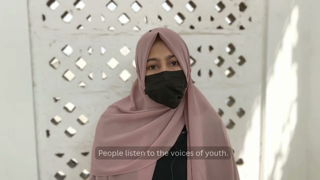Meet Shahzadi Tayyaba, a young voice from our Youth Led Documentary component