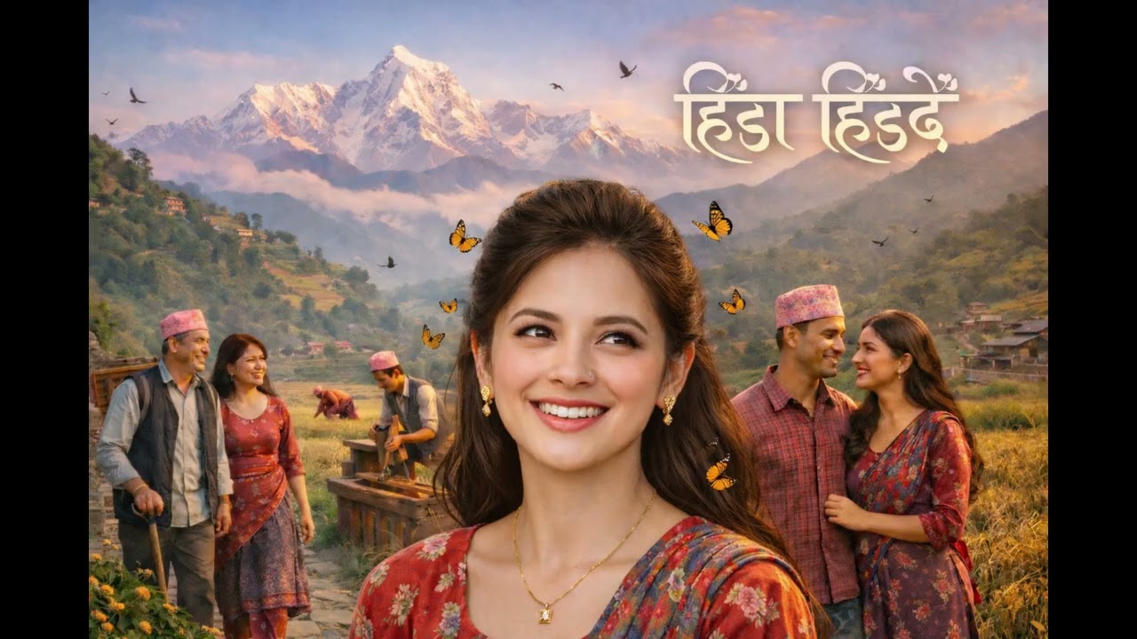 हिँड्दा हिँड्दै Hidda Hiddai  #nepalisong #lofi #nepali #cinematicmusic