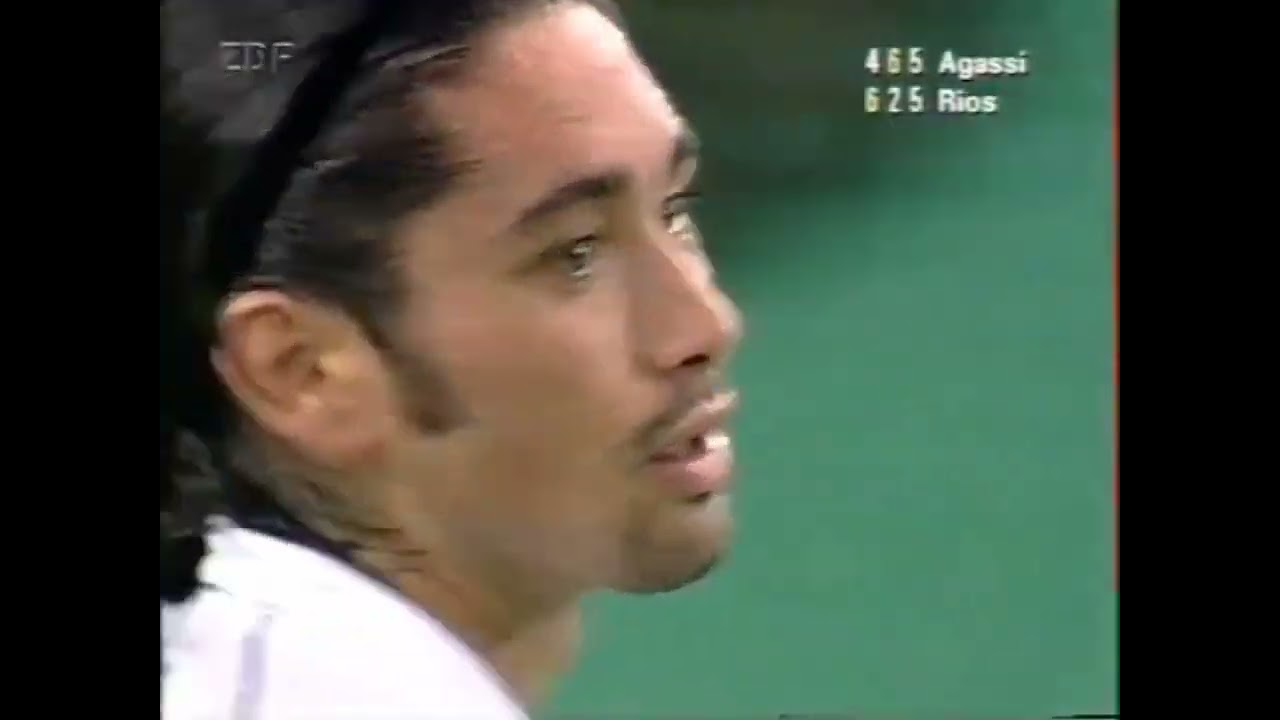 Marcelo Rios vs Andre Agassi 1998 Grand Slam Cup Final Highlights