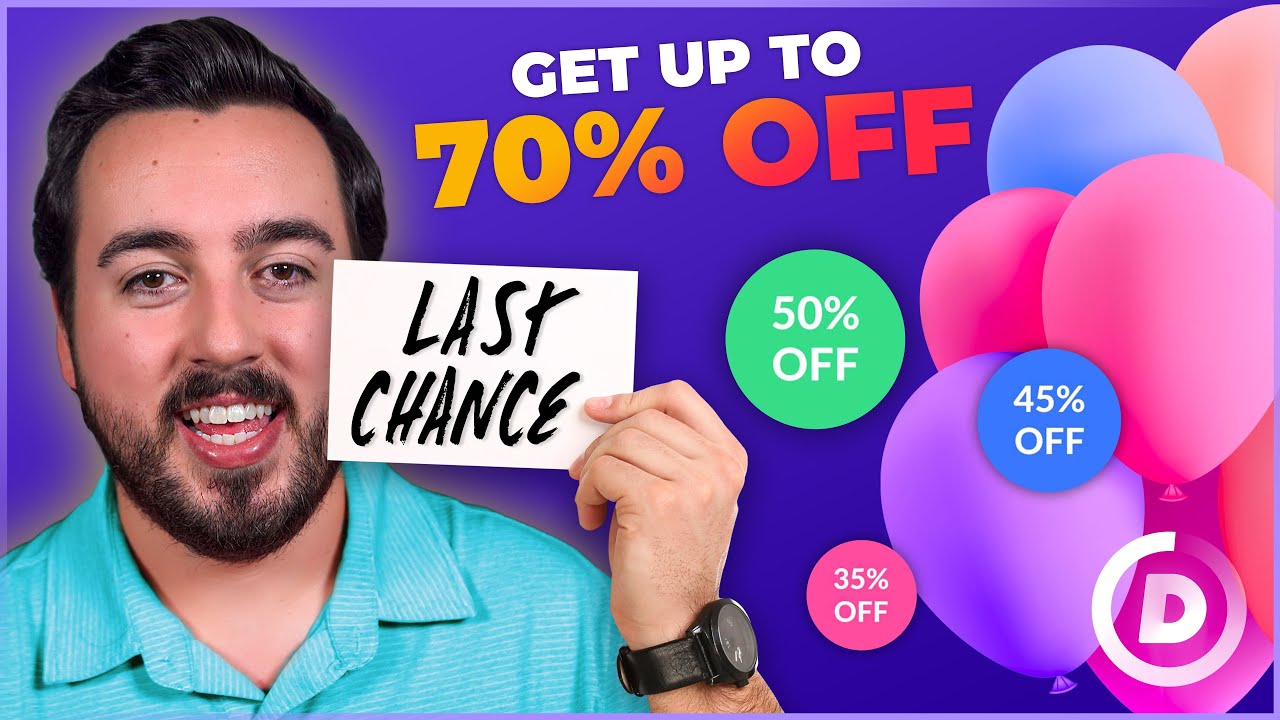 😱 Last Chance! The Divi Anniversary Sale Ends Today