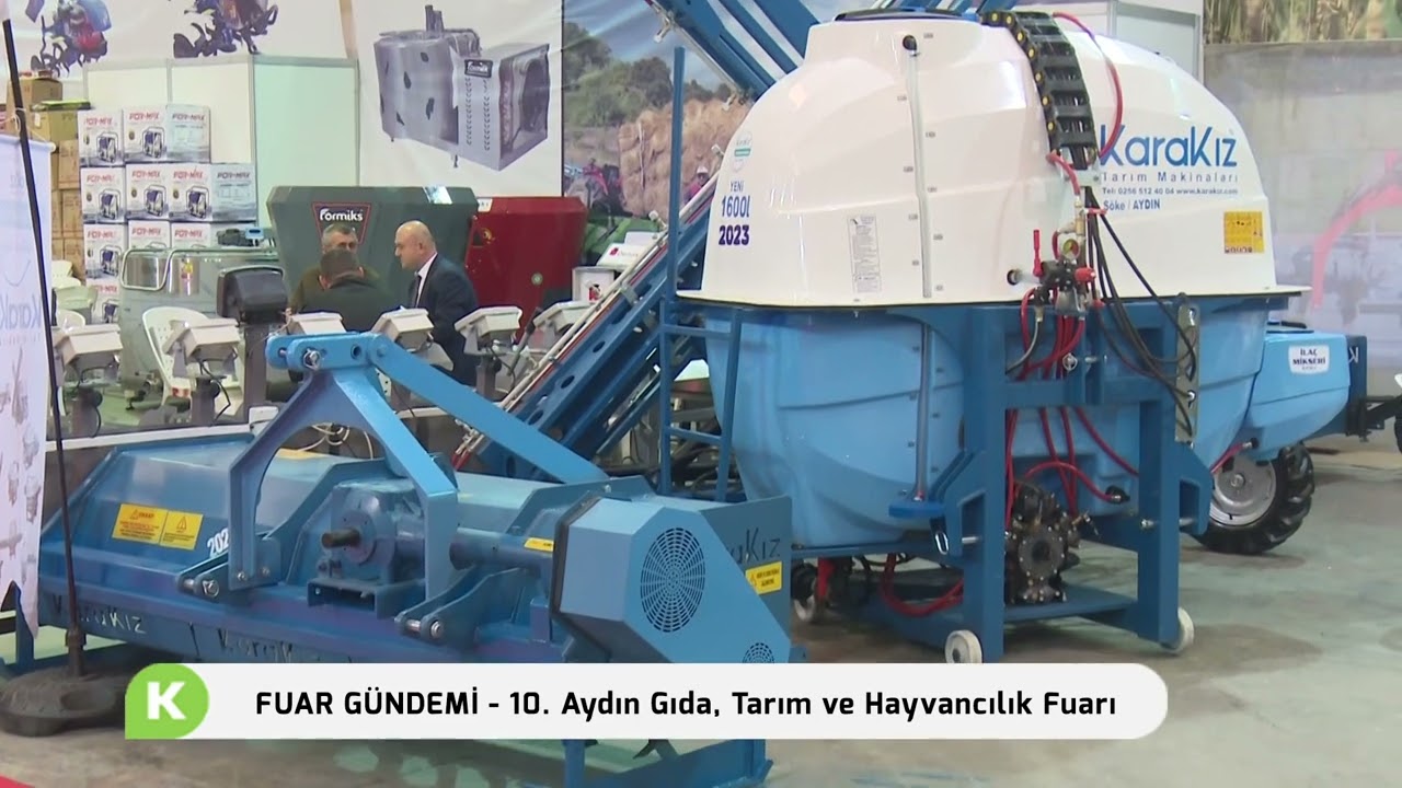 10.AYDIN GIDA TARIM VE HAYVANCILIK FUARI ADİL GÖKSEL   KARAKIZ TARIM MAKİNALARI