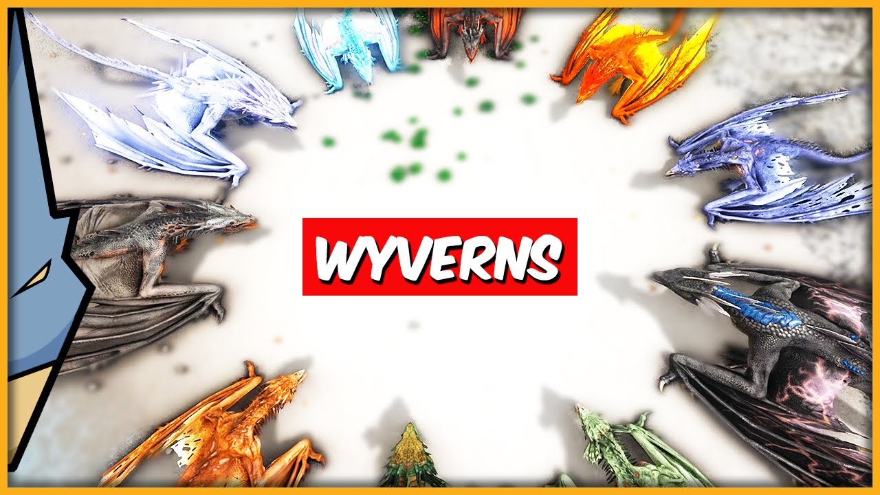ARK: Every Wyvern Review. Base Stats, Changes, Dmg Test, Breeding (After TLC3 update)
