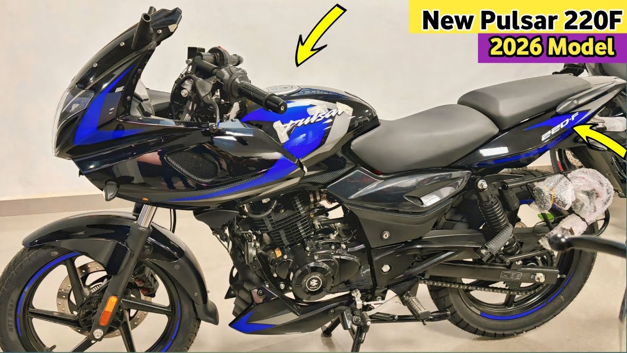 2026 Model Bajaj Pulsar 220F With New Design and Graphics Review || Powerful Bike Price