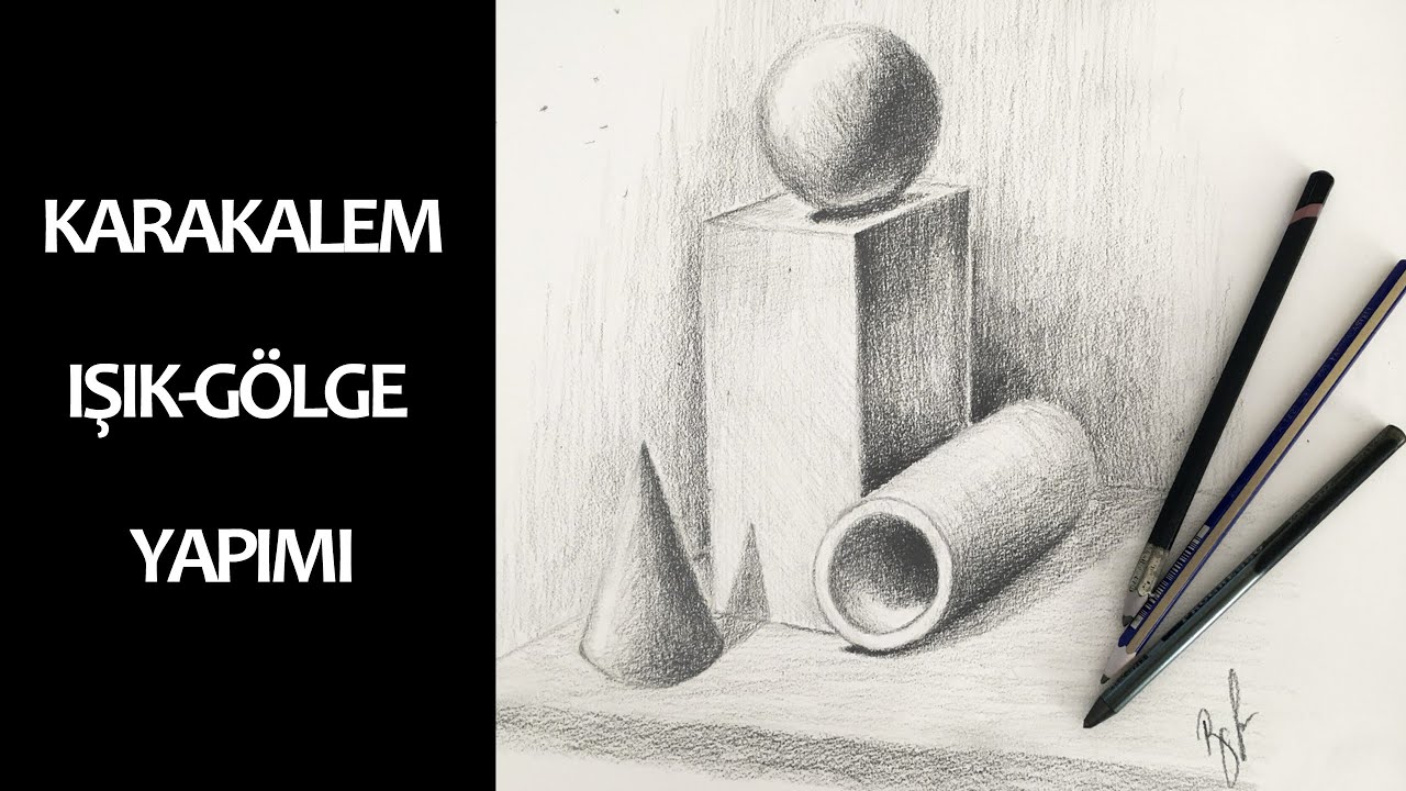 Yetenek sınavına hazırlık | Karakalem de ışık-gölge nasıl yapılır? #karakalemegiriş  #ışıkgölge #ton