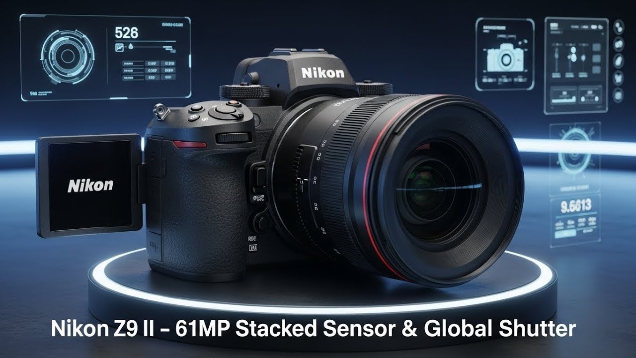 Nikon Z9 II: Утечка информации о 61-мегапиксельном многослойном сенсоре и глобальном затворе!
