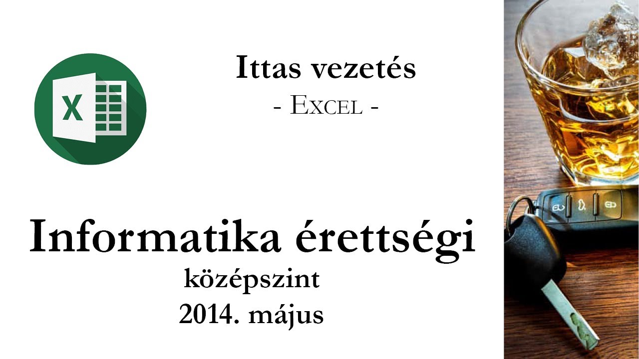 Ittas vezet&eacute;s - 2014. m&aacute;jus k&ouml;z&eacute;pszintű informatika &eacute;retts&eacute;gi: t&aacute;bl&aacute;zatkezel&eacute;s