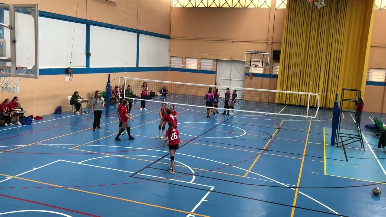 Voleibol KV Jornada 8. Infantil Rojo 0-2 Mairena Amarillo