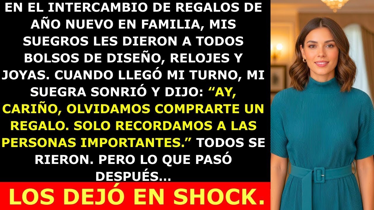 Mis Suegros “Olvidaron” Darme Un Regalo Porque “No Soy Importante” — Pero No Esperaban Esto...