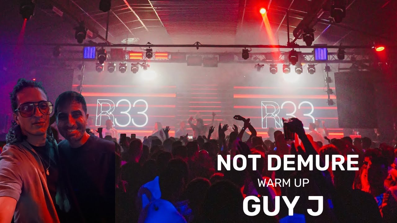 NOT DEMURE Dj Set | GUY J back to Mallorca | Live from R33 | December 2023 (HD Audio)