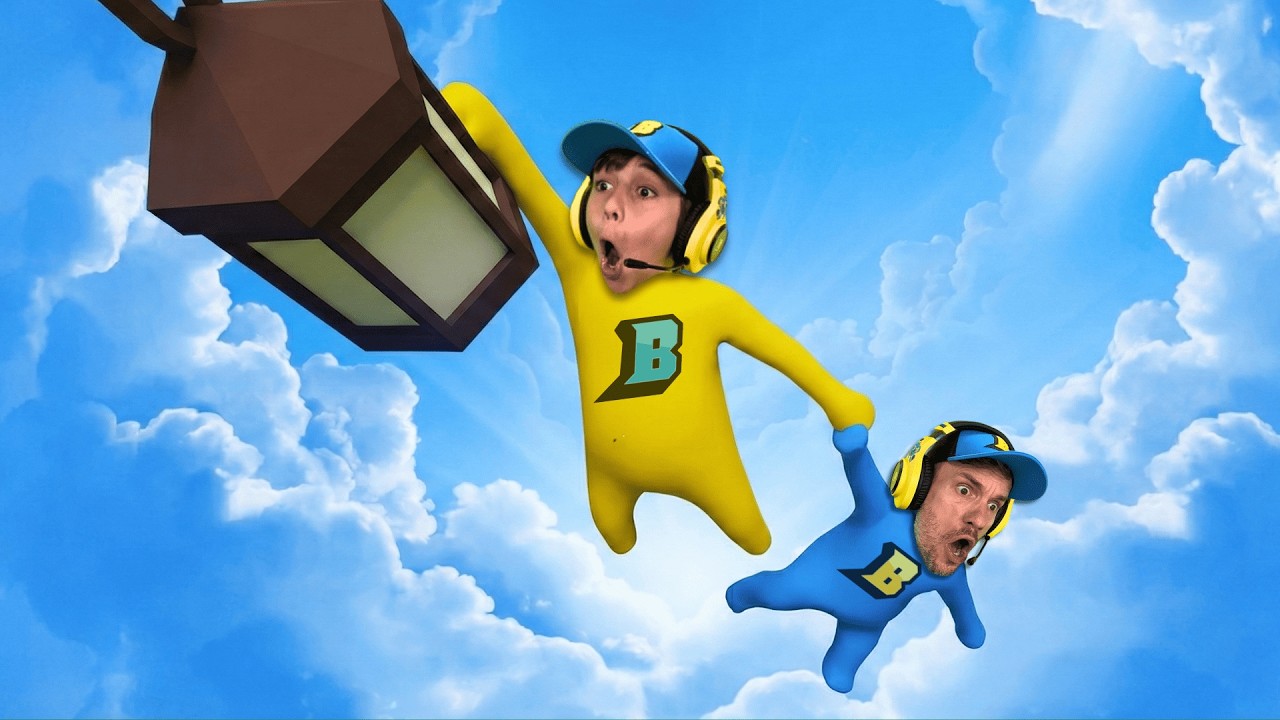 SOBREVIVA aos DESAFIOS INSANOS no HUMAN FALL FLAT! - Brancoala Games