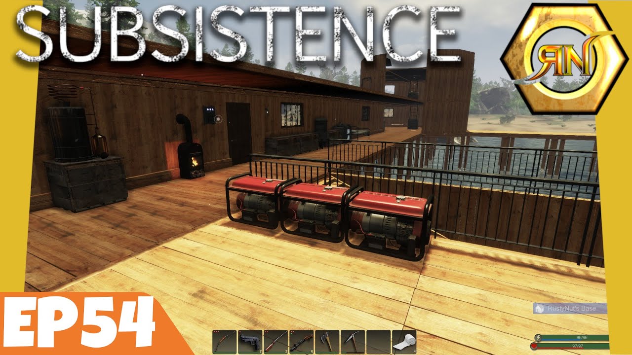 DB Weapon Upgrade And Extra Generator! Subsistence Gameplay [EP54]