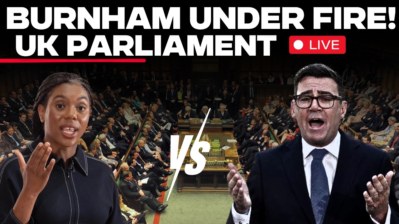 UK Parliament LIVE: Andy Burnham faces first Prime Minister's Questions | Kemi Badenoch