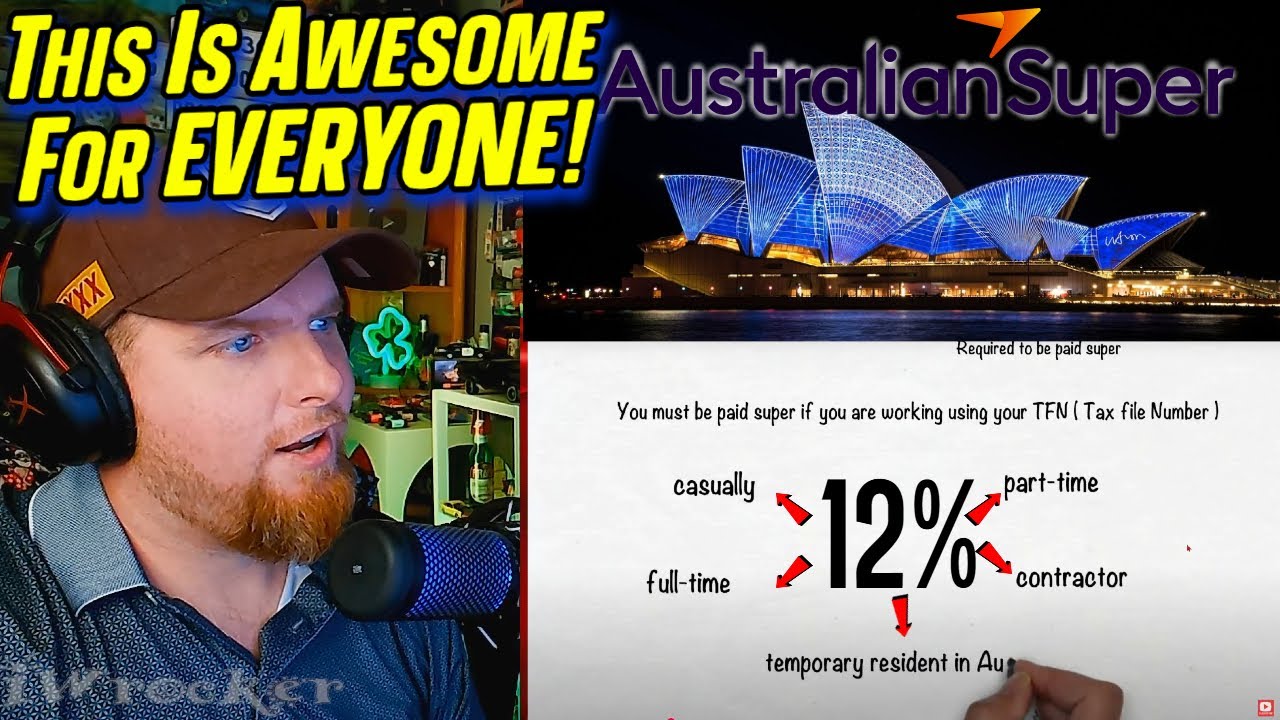 American Learns about Australia's Superannuation Explained 💰