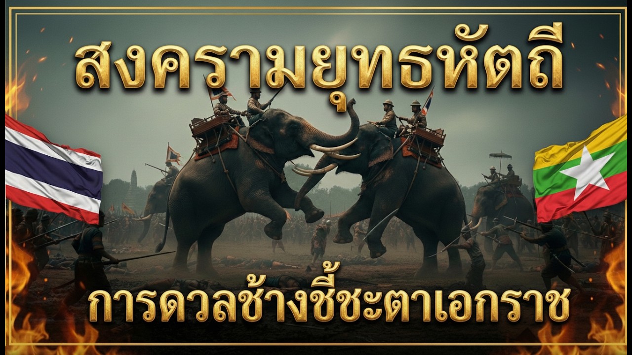 สงครามยุทธหัตถี: การดวลช้างชี้ชะตาเอกราช | เบื้องหลังสุดพีคที่ไม่มีในตำรา!