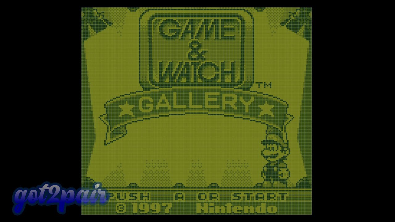 Game & Watch Gallery - Nintendo Game Boy