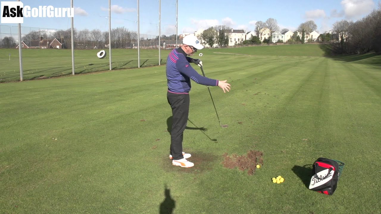 Golf Swing Hand Path on the Downswing