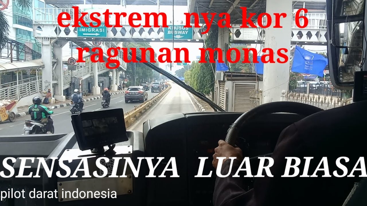 koridor 6 jalur ekstrim transjakarta sangat di sukai pecintabusway transjakartabisa