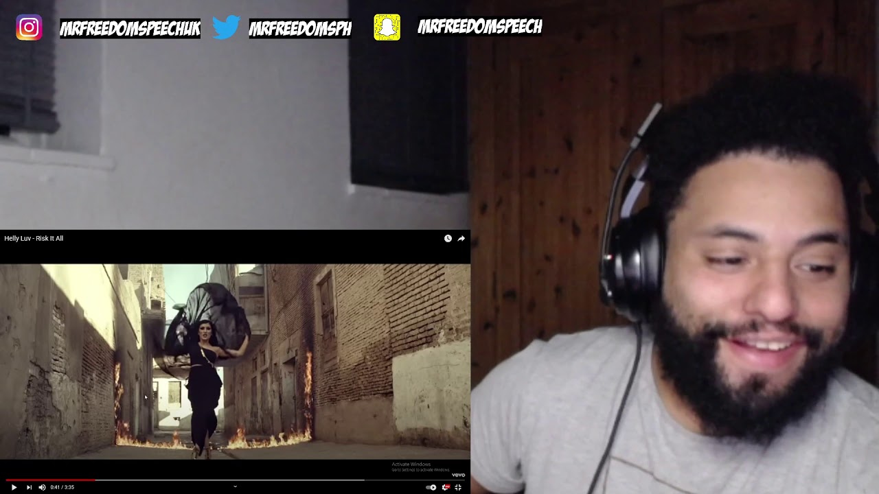 Helly Luv &ndash; Boy Bye (Prod by Kostas K.) vs Helly Luv - Risk It All  ( UK 🇬🇧 REACTION) KURDISH MUSIC