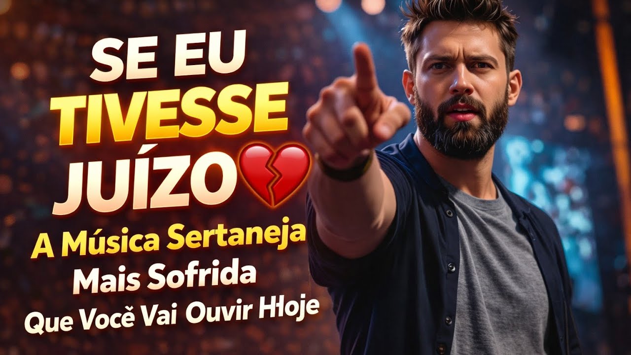 SE EU TIVESSE JUÍZO 💔 | A Música Sertaneja Mais Sofrida Que Você Vai Ouvir Hoje