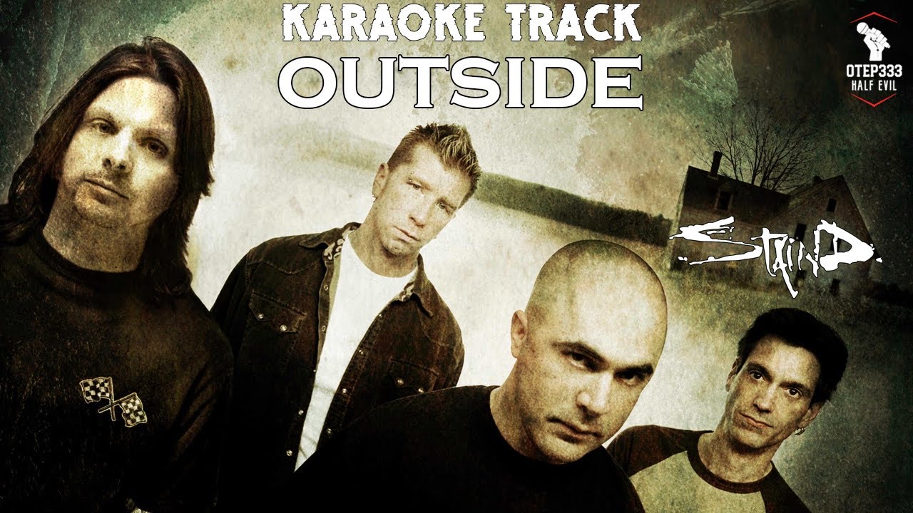 Staind | Outside 🎤HQ Karaoke🎤