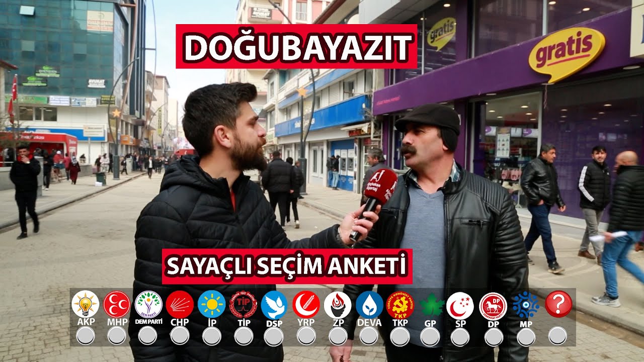 DOĞUBAYAZIT SAYAÇLI SEÇİM ANKETİ 2024: Doğubazıt'da Hangi Parti Önde ?