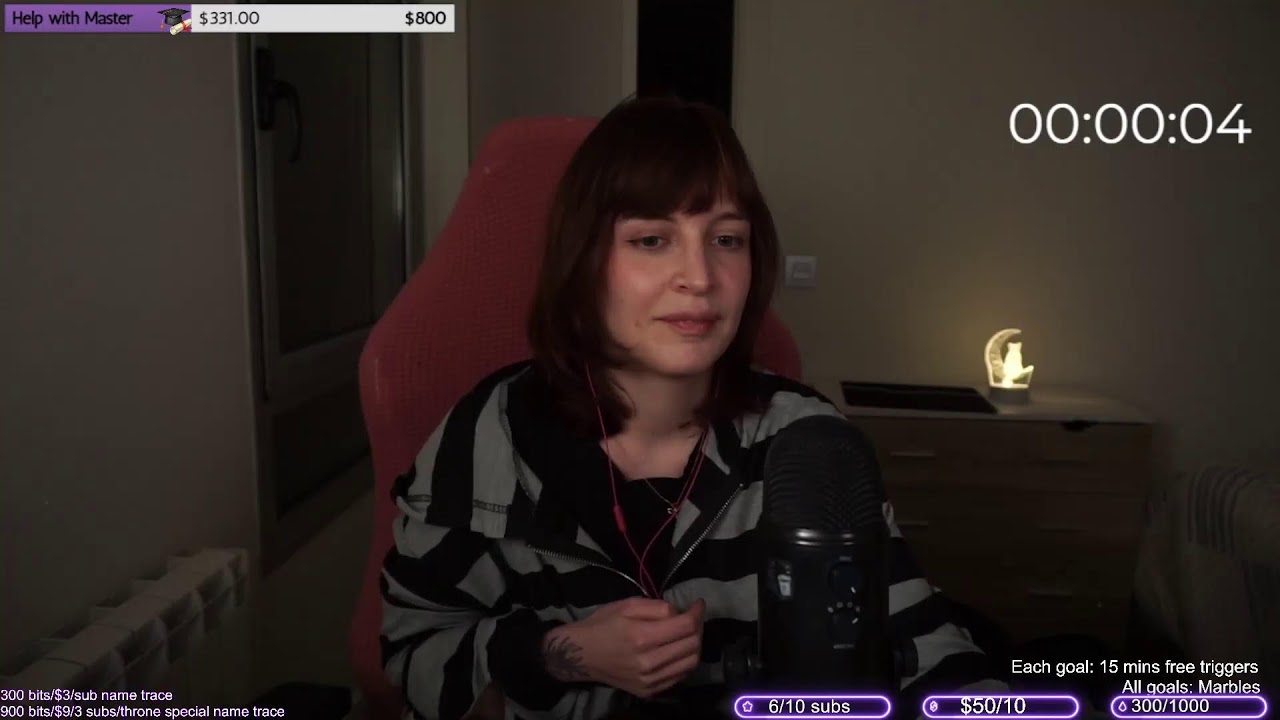 Emisión en directo de Hakkune ASMR