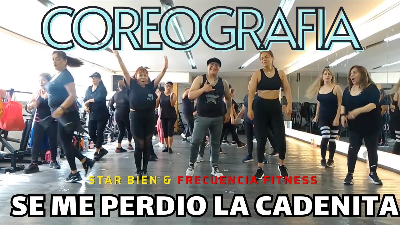 BAILA Y QUEMA CALORIAS 🔥 | SE ME PERDIO LA CADENITA | CUMBIATON  | COREOGRAFIA  FT. DAVID DOMINGUEZ
