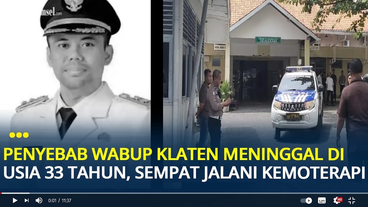 Penyebab Wabup Klaten Benny Indra Meninggal di Usia 33 Tahun, Sempat Bolak-balik Jalani Kemoterapi