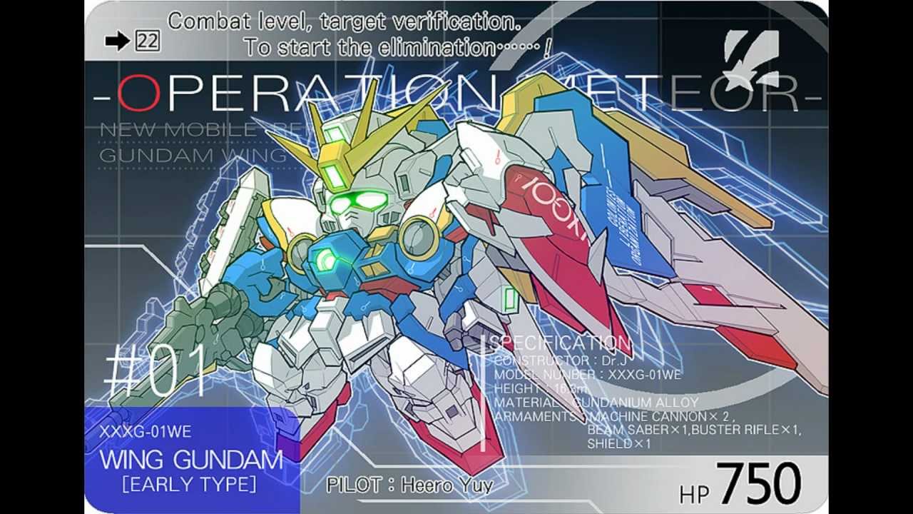 New Mobile Report Gundam Wing - Just Communication Remix