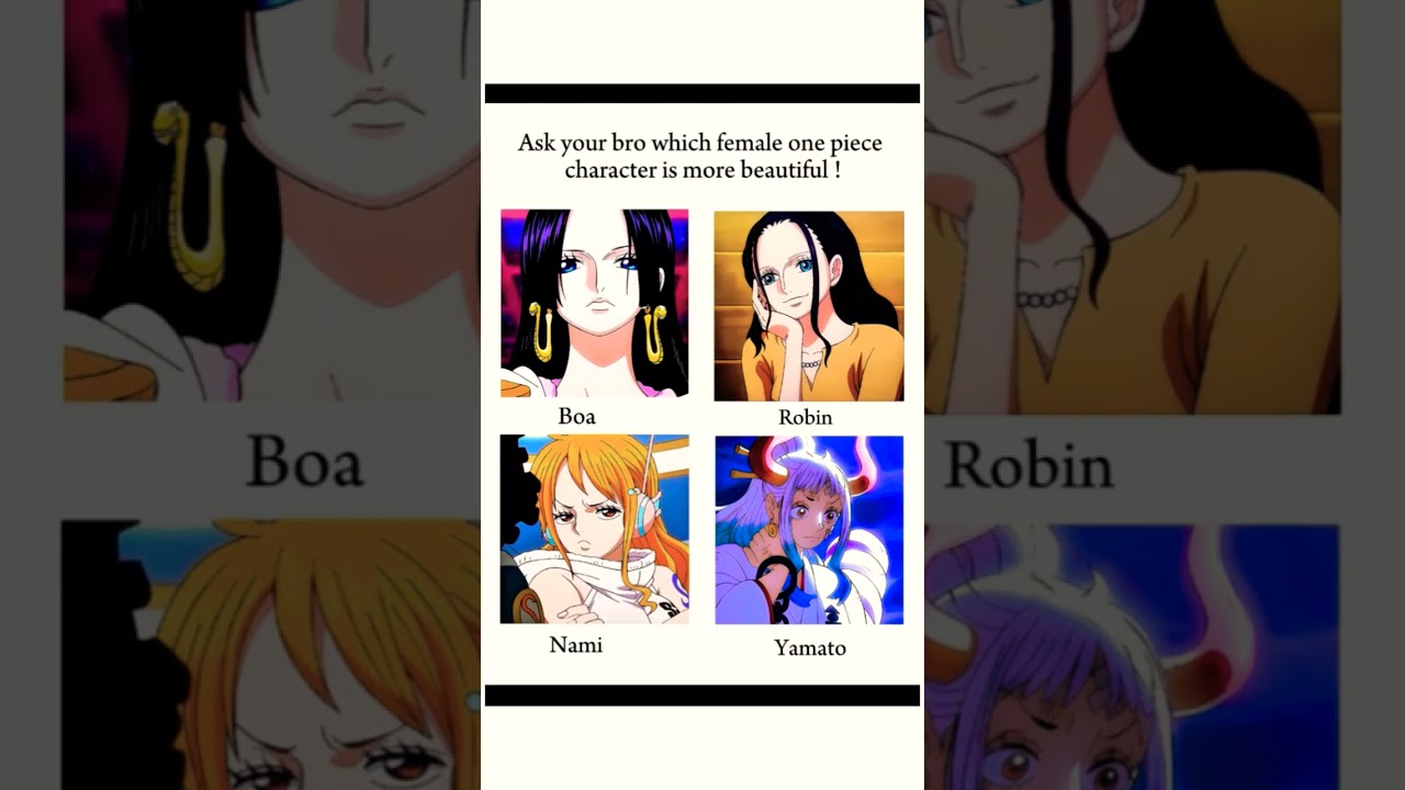 one piece girls 🥵🥵🥵 #nami#robin#yamato#boahankock #ytshorts