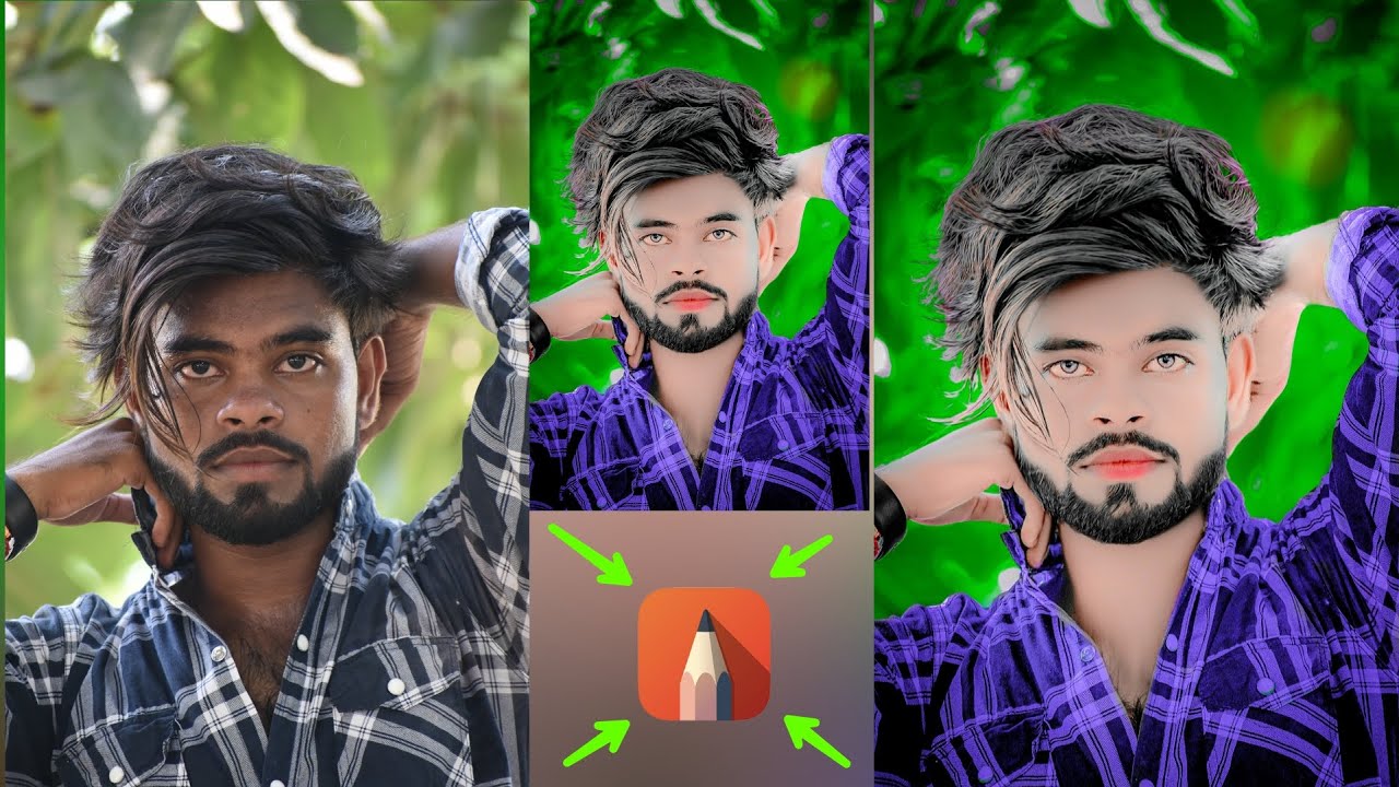 100% Real HDR Face Smooth || Autodesk Sketchbook Face smooth photo Editing 2023