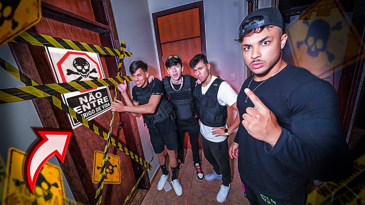 ALTO RISCO 💀⚠️ É TOTALMENTE PROIBIDO ABRIR ESSA PORTA!! {ordem do renato}