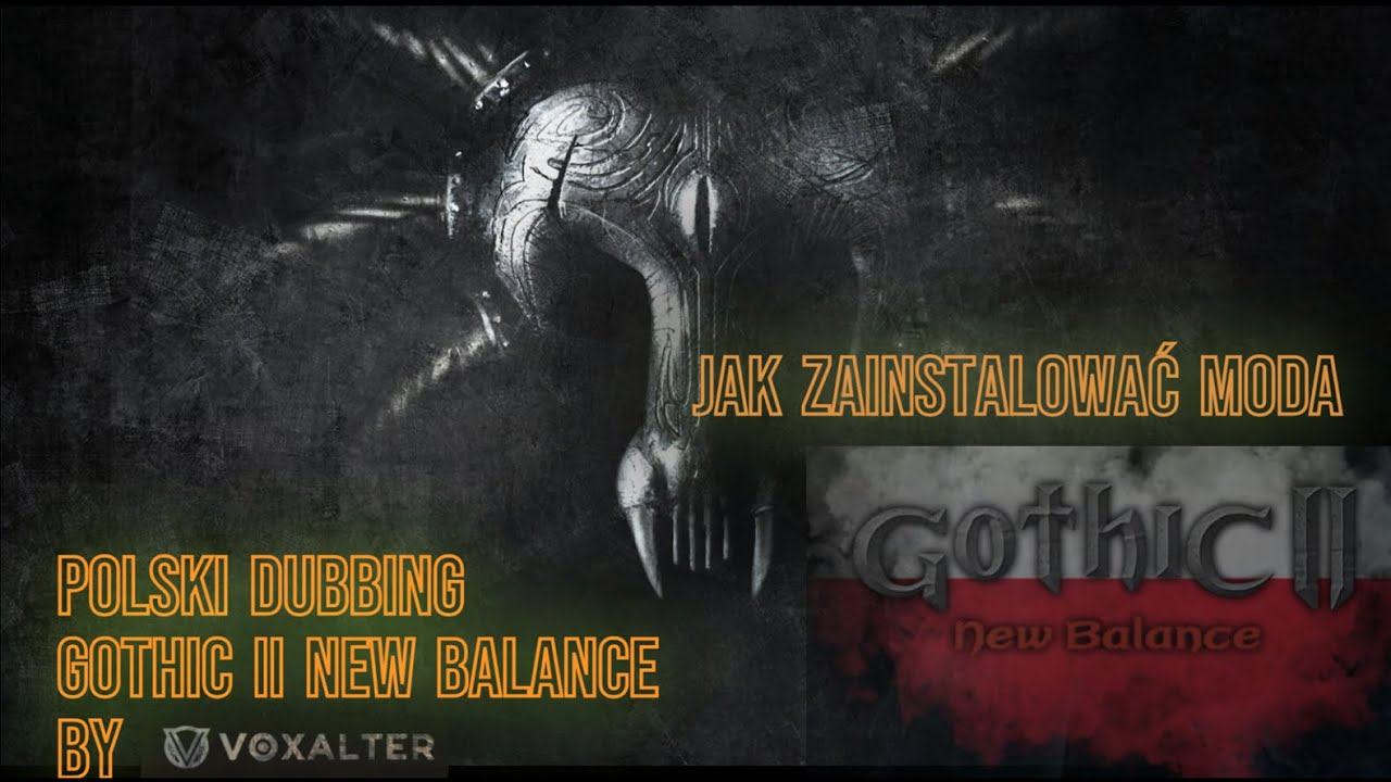 Instalacja Gothic II - New Balance z Polskim Dubbingiem prosto od sztucznej inteligencji #gothic2