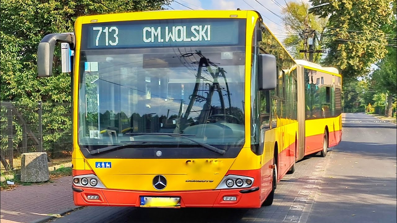 WARSZAWA 713 BUS: AGRICOOP - CM. WOLSKI - AGRICOOP