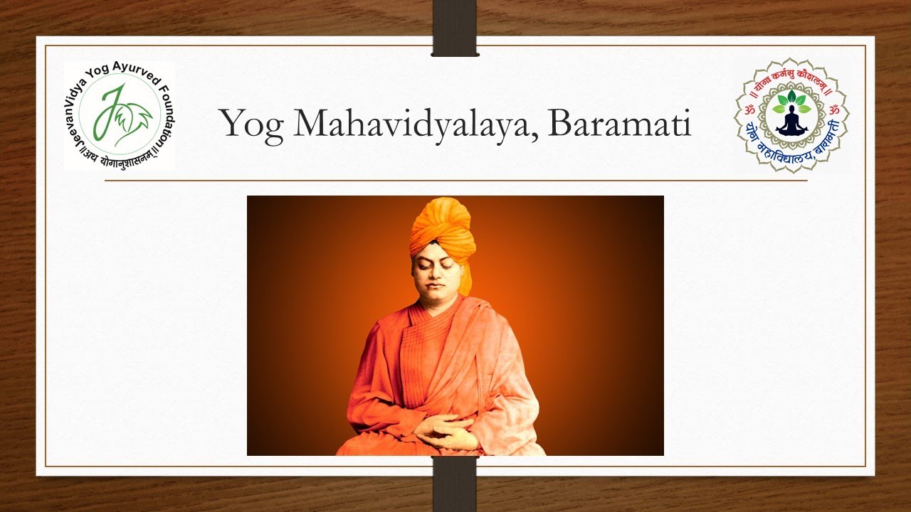 12th Jan 2026 YMB Dhyan satra by Yogacharya Dr Nilesh Mahajan on acc of Swami Vivekanand Jayanti