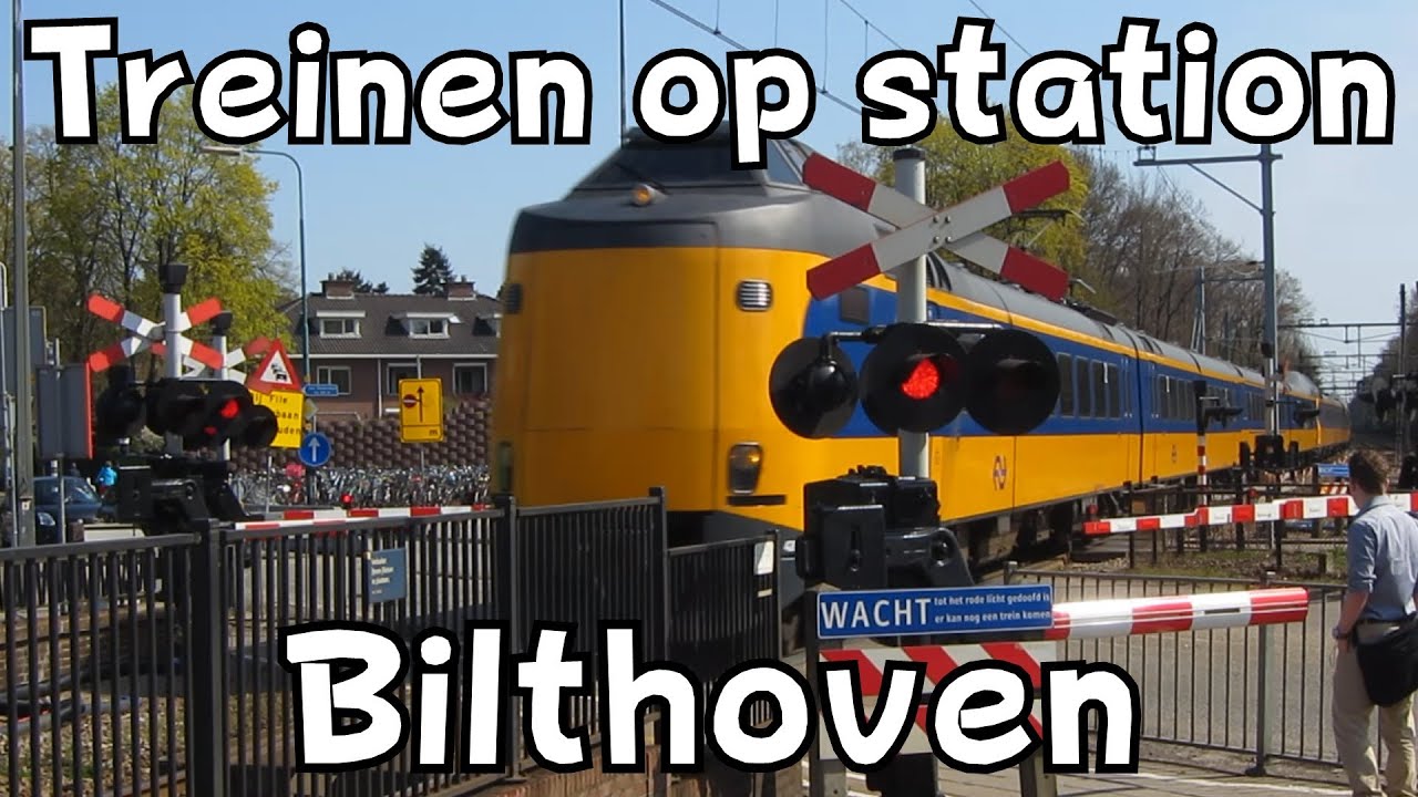 NS Treinen op station Bilthoven