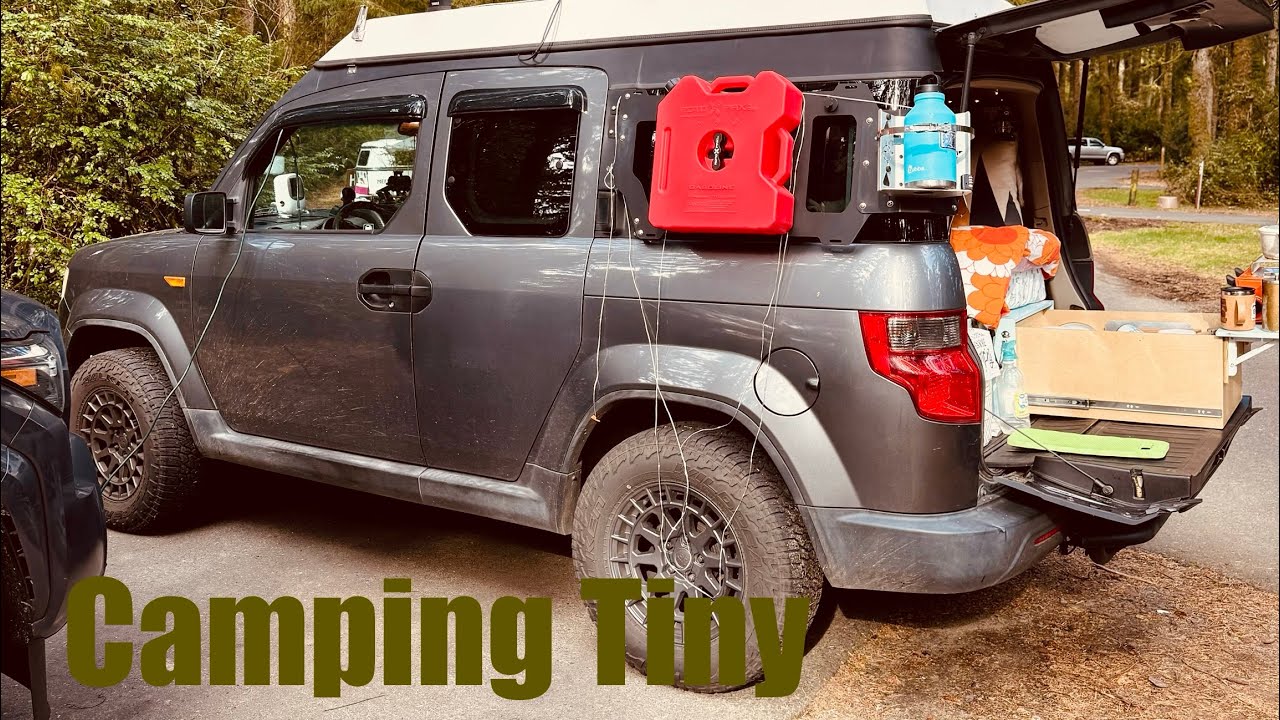 Экскурсия по автодому Honda Element | Женщина-одиночка, живущая в крошечном домике @NinthElement