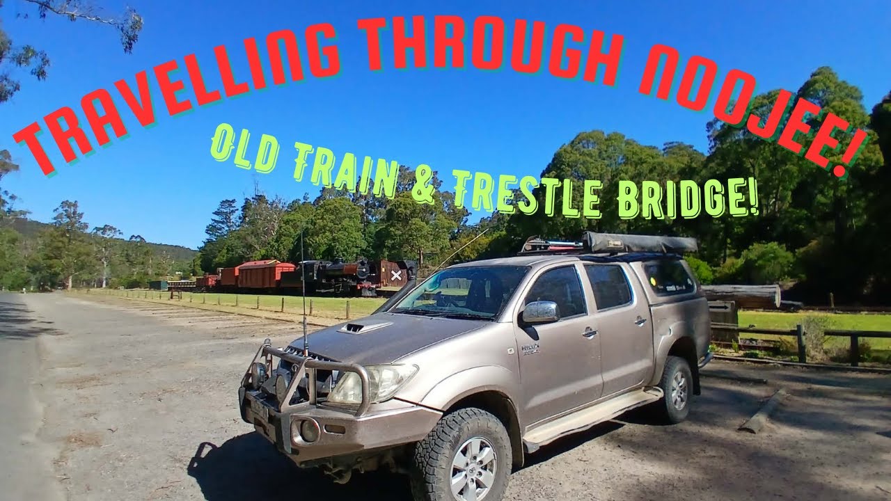 Travelling Through Noojee Vic 2026, Old Trestle Bridge!!