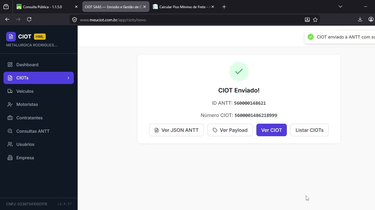 Ciot Fracionado