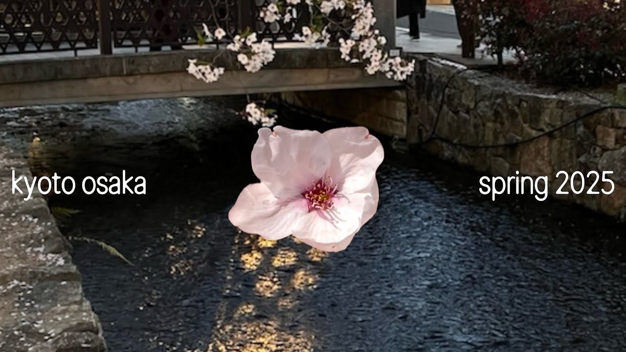 spring diaries — kyoto & osaka