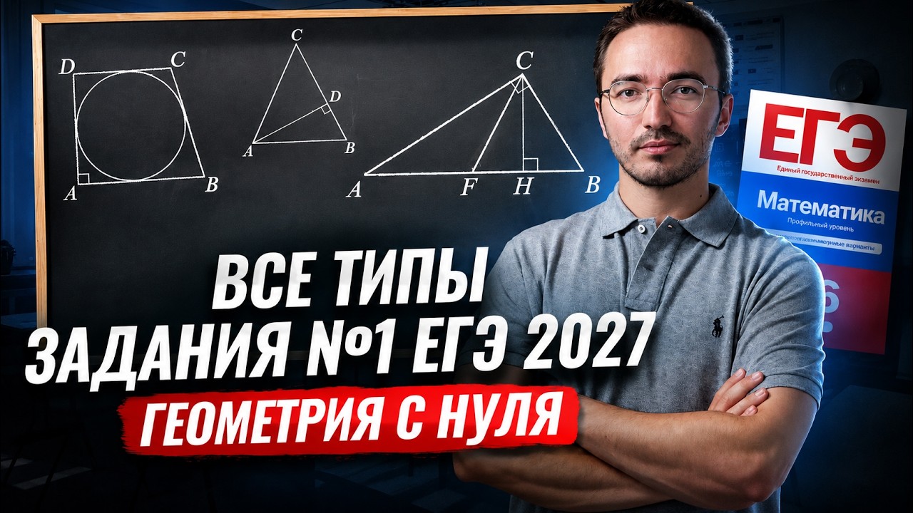 Все задания 1 егэ профильная математика 2026