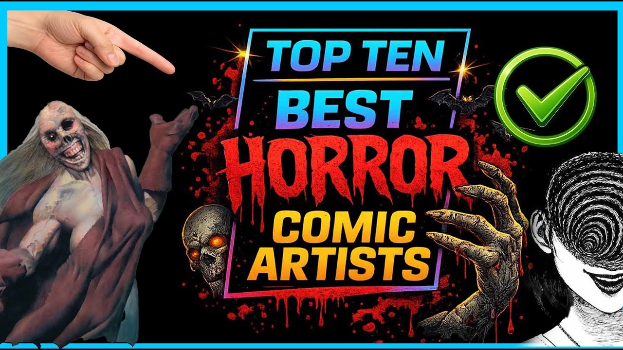 Top Ten: Best HORROR Comic Artists of All Time