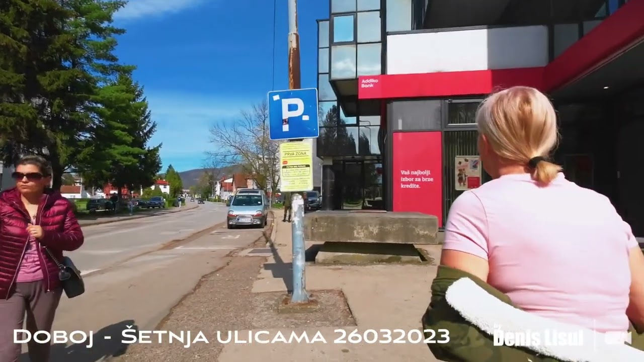 Doboj - Šetnja ulicama 26032023