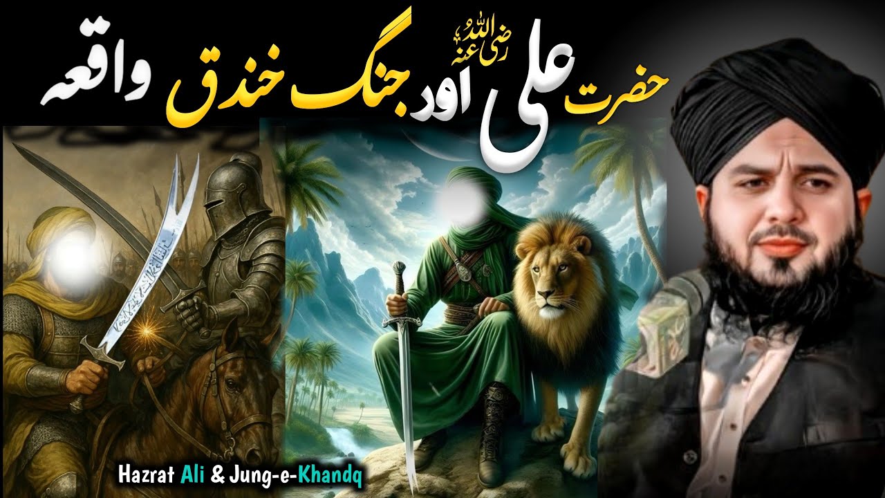 Beautiful Story Of Hazrat Ali (R.A) In Jung-e-Khandaq 💥| Peer Ajmal Raza Qadri 