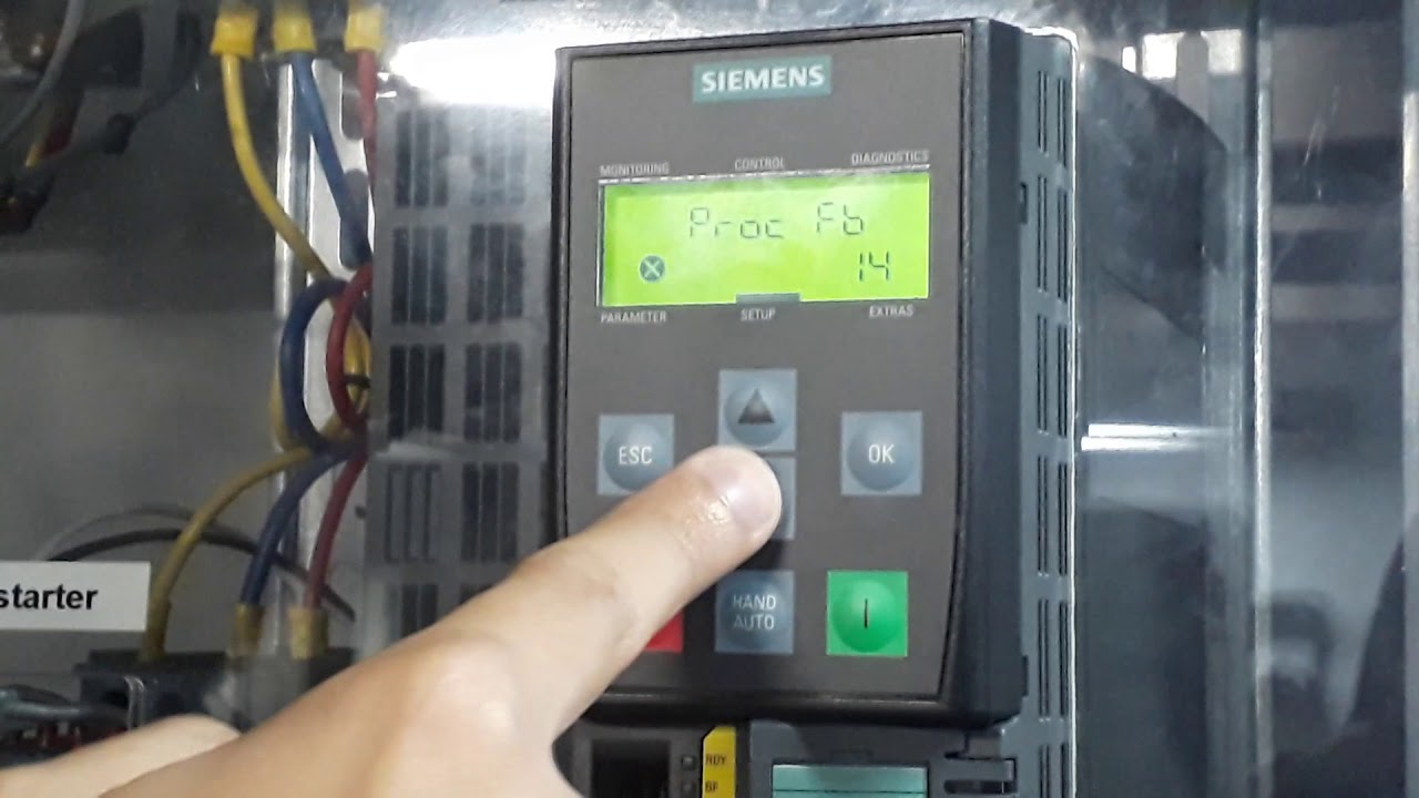 GUÍA PARA EL RECONOCIMIENTO DEL VARIADOR DE VELOCIDAD SINAMICS G120 CU250S-2