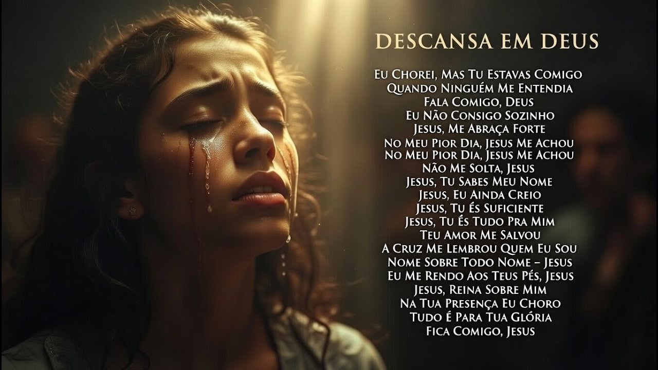 DESCANSA EM DEUS | LOUVOR GOSPEL PROFUNDO QUE TOCA A ALMA